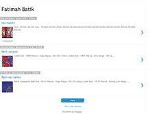 Tablet Screenshot of fati-batik.blogspot.com