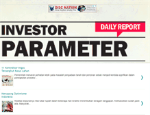 Tablet Screenshot of investorparameter.blogspot.com