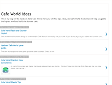 Tablet Screenshot of cafeworldideas.blogspot.com