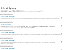 Tablet Screenshot of jobs-syd.blogspot.com