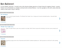 Tablet Screenshot of benbalistreri.blogspot.com
