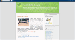 Desktop Screenshot of eventi-emiliaromagna.blogspot.com