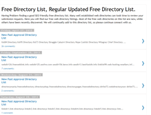 Tablet Screenshot of infowebdirectorylist.blogspot.com