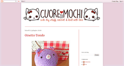 Desktop Screenshot of cuoredimochi.blogspot.com