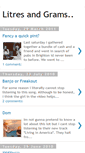 Mobile Screenshot of litresandgrams.blogspot.com