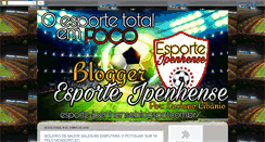 Desktop Screenshot of esporte-jpenhense.blogspot.com