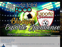 Tablet Screenshot of esporte-jpenhense.blogspot.com