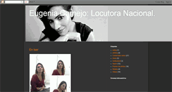 Desktop Screenshot of eugenialocucion.blogspot.com