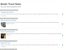 Tablet Screenshot of bordertravel.blogspot.com