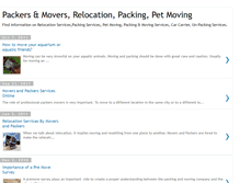 Tablet Screenshot of moversandpackersblog.blogspot.com