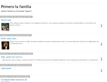 Tablet Screenshot of primerolafamilia.blogspot.com
