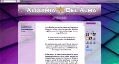 Desktop Screenshot of alkimiadelalma.blogspot.com