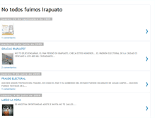 Tablet Screenshot of notodossomosirapuato.blogspot.com