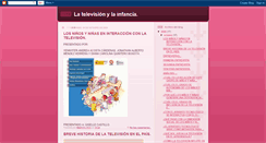Desktop Screenshot of interactividadinfanciatelevision.blogspot.com
