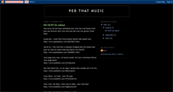 Desktop Screenshot of pebthatmuzic.blogspot.com