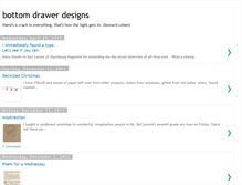Tablet Screenshot of bottomdrawerdesigns.blogspot.com
