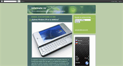 Desktop Screenshot of informatevo.blogspot.com