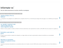 Tablet Screenshot of informatevo.blogspot.com