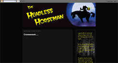 Desktop Screenshot of headlesshorseman2008.blogspot.com