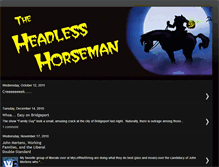 Tablet Screenshot of headlesshorseman2008.blogspot.com