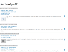 Tablet Screenshot of matthewryanre.blogspot.com