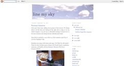 Desktop Screenshot of linemysky.blogspot.com