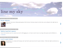 Tablet Screenshot of linemysky.blogspot.com