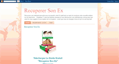 Desktop Screenshot of comment-reconquerir-son-ex.blogspot.com