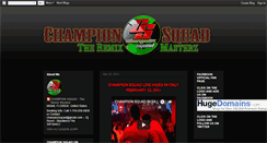 Desktop Screenshot of championsquad.blogspot.com