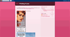 Desktop Screenshot of printing4less.blogspot.com