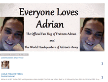 Tablet Screenshot of everyonelovesadrian.blogspot.com