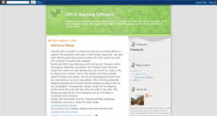 Desktop Screenshot of gpsmappingsoftware.blogspot.com