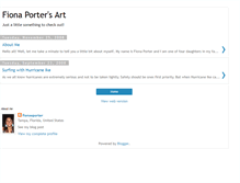 Tablet Screenshot of fionaeporter.blogspot.com