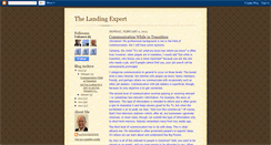 Desktop Screenshot of landingexpert.blogspot.com