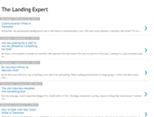 Tablet Screenshot of landingexpert.blogspot.com