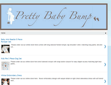 Tablet Screenshot of prettybabybump.blogspot.com