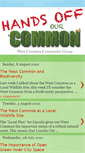 Mobile Screenshot of handsoffourcommon.blogspot.com