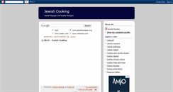 Desktop Screenshot of jewishcooking.blogspot.com