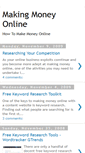 Mobile Screenshot of onlinemakemoneyguide.blogspot.com