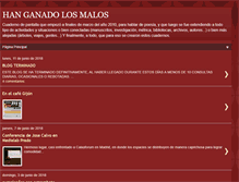 Tablet Screenshot of hanganadolosmalos.blogspot.com