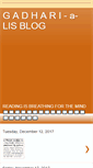 Mobile Screenshot of gadhariblog.blogspot.com