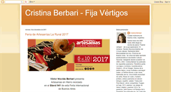 Desktop Screenshot of cristinaberbari-fijavertigos.blogspot.com