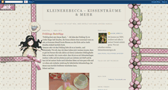 Desktop Screenshot of kleinerebecca.blogspot.com