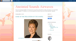 Desktop Screenshot of anointedsoundsairwaves.blogspot.com