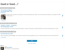 Tablet Screenshot of goodorgood.blogspot.com