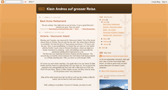 Desktop Screenshot of kleinandrea.blogspot.com