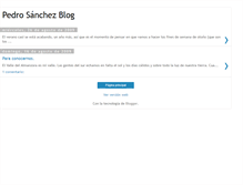 Tablet Screenshot of pedrosanchez11.blogspot.com