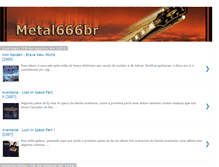 Tablet Screenshot of metal666br.blogspot.com