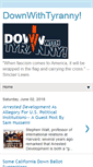 Mobile Screenshot of downwithtyranny.blogspot.com