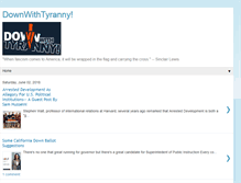 Tablet Screenshot of downwithtyranny.blogspot.com